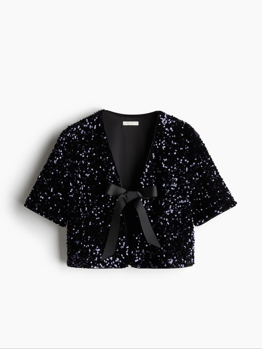 H&M Blue Sequin Jacket